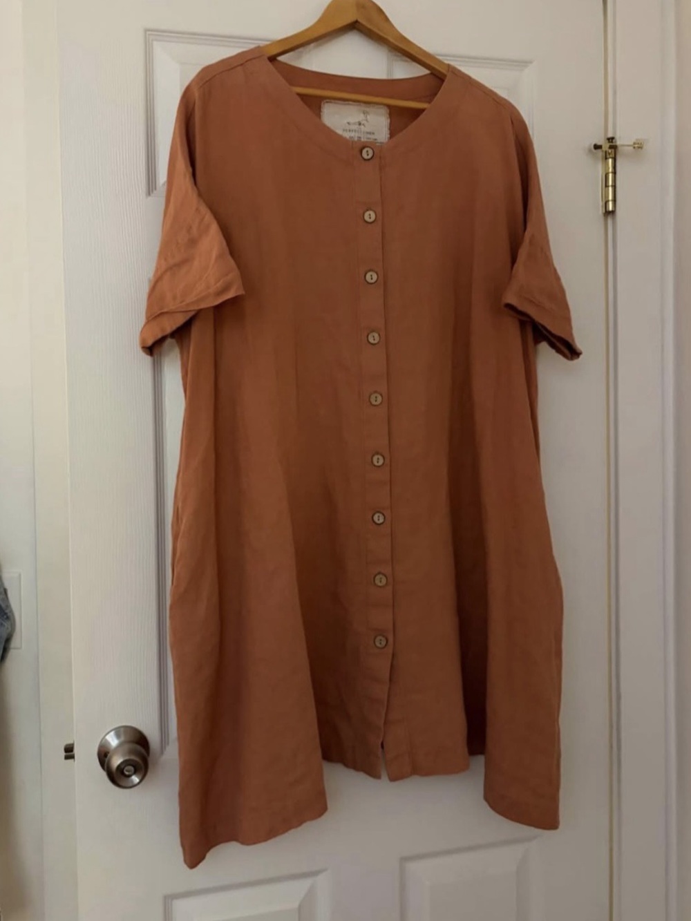 notPERFECTLINEN Rennes one size tunic midi